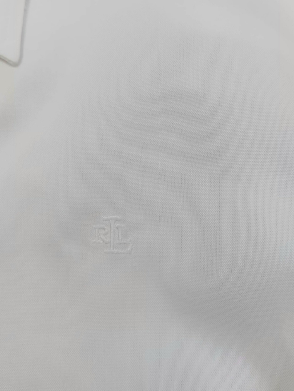 LAUREN Ralph Lauren Women's White Cotton Shirt Long Sleeve Button Down‎ Blouse - Picture 4 of 7